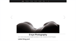 Desktop Screenshot of deyephotography.com