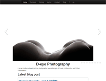 Tablet Screenshot of deyephotography.com